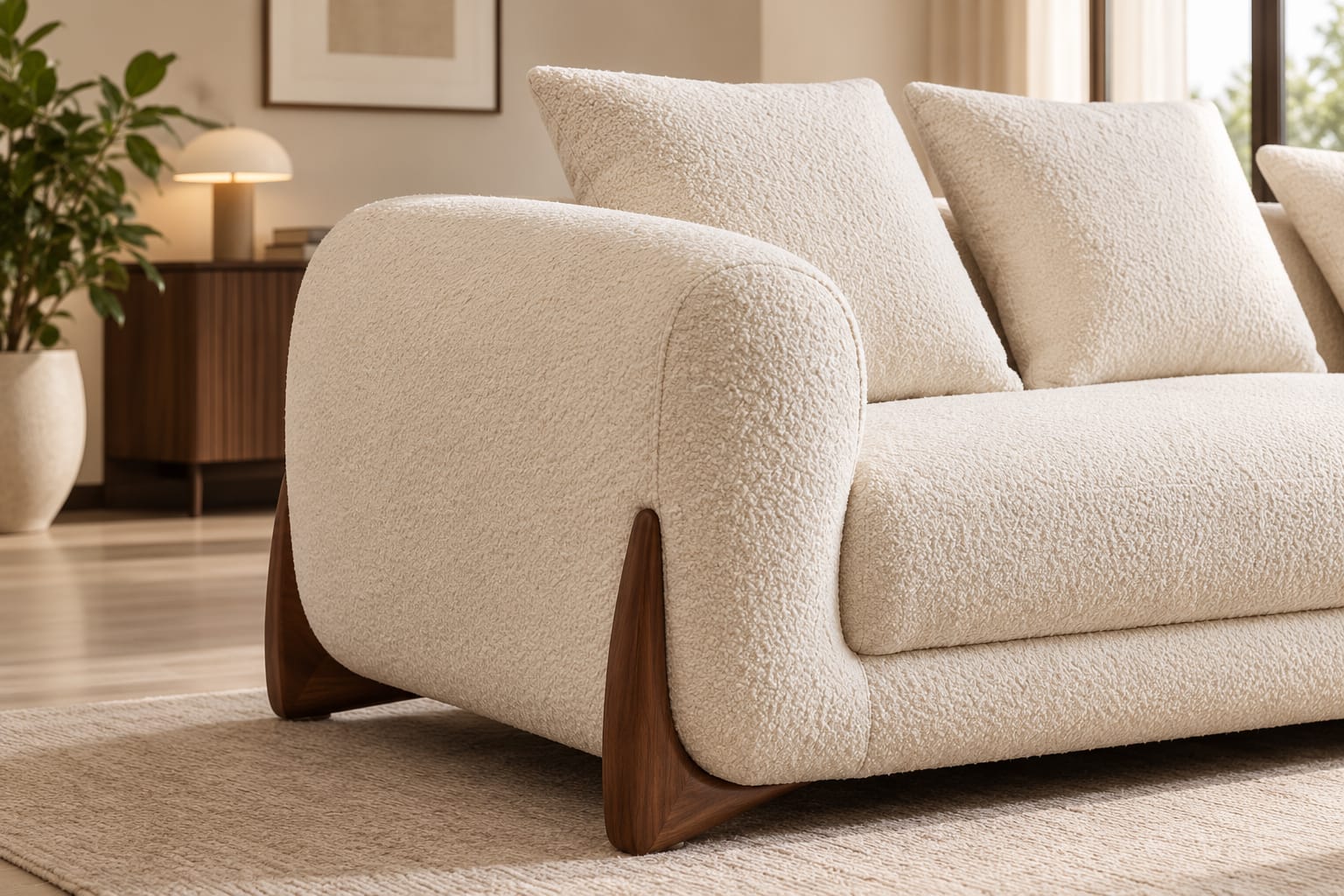 Modern Luxury Bouclé Sofa Set – Elegant Design & Supreme Comfort