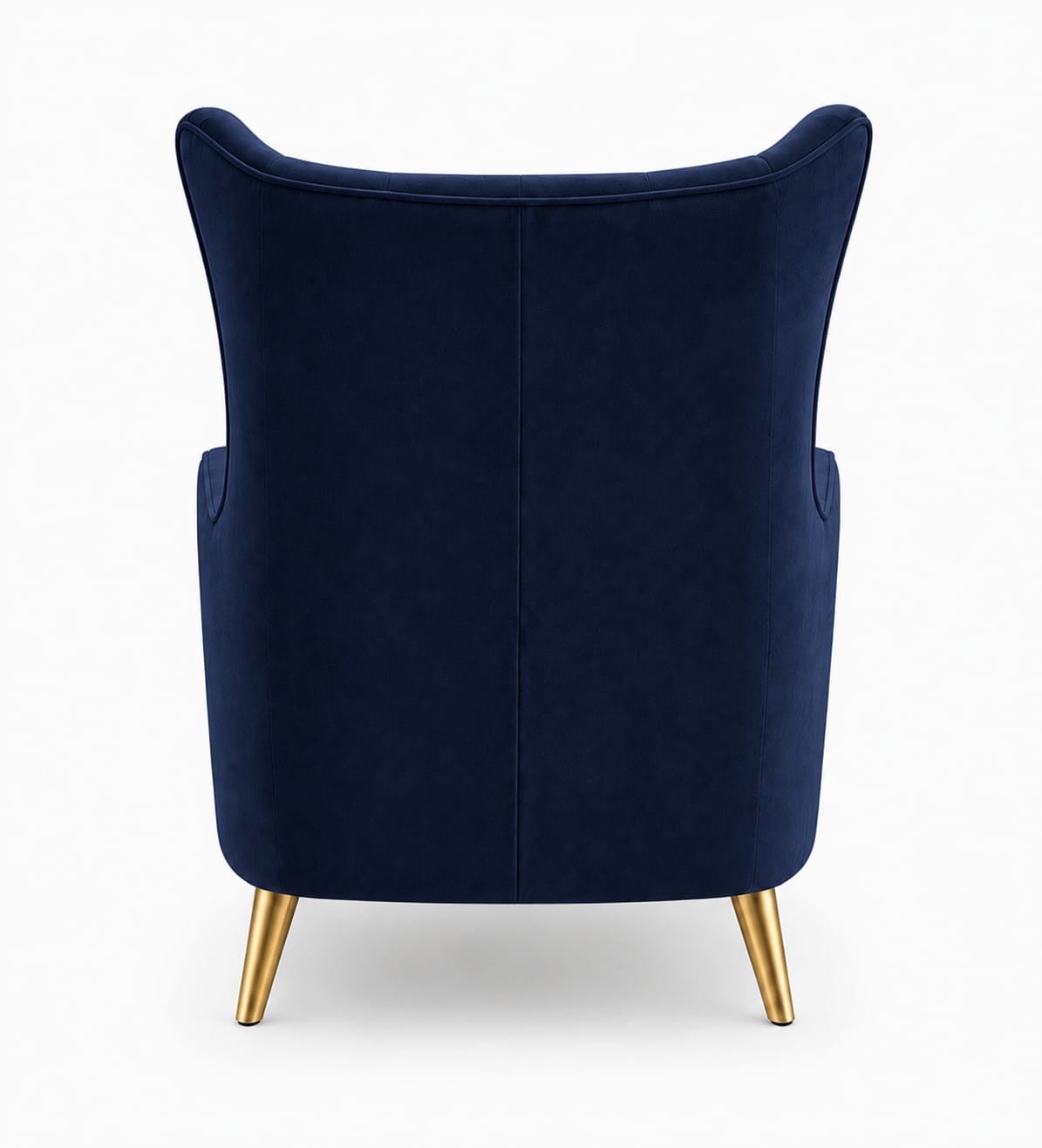 Neo Wingback Accent Chair – Navy Blue by raza enterprises sofa maker