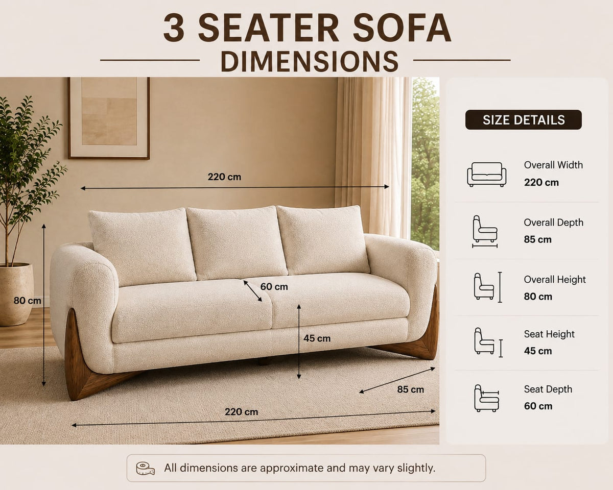 Modern Luxury Bouclé Sofa Set – Elegant Design & Supreme Comfort
