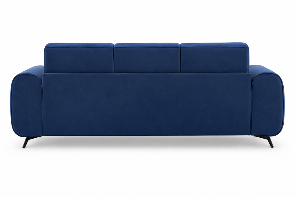Luxury Velvet 3 Seater Sofa | Premium Fabric | Modern Living Room Couch | High Density Foam | Solid Wood Frame