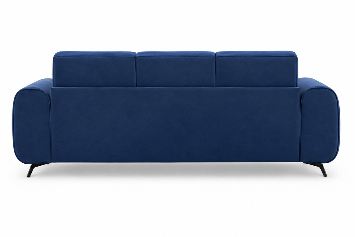 Luxury Velvet 3 Seater Sofa | Premium Fabric | Modern Living Room Couch | High Density Foam | Solid Wood Frame