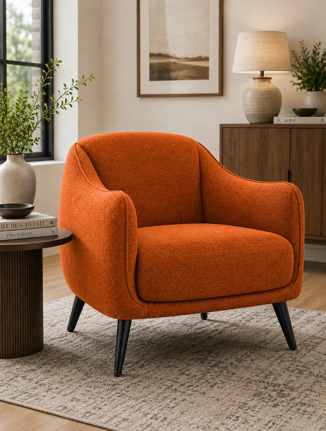 Premium Modern Accent Chair | Upholstered Lounge Chair