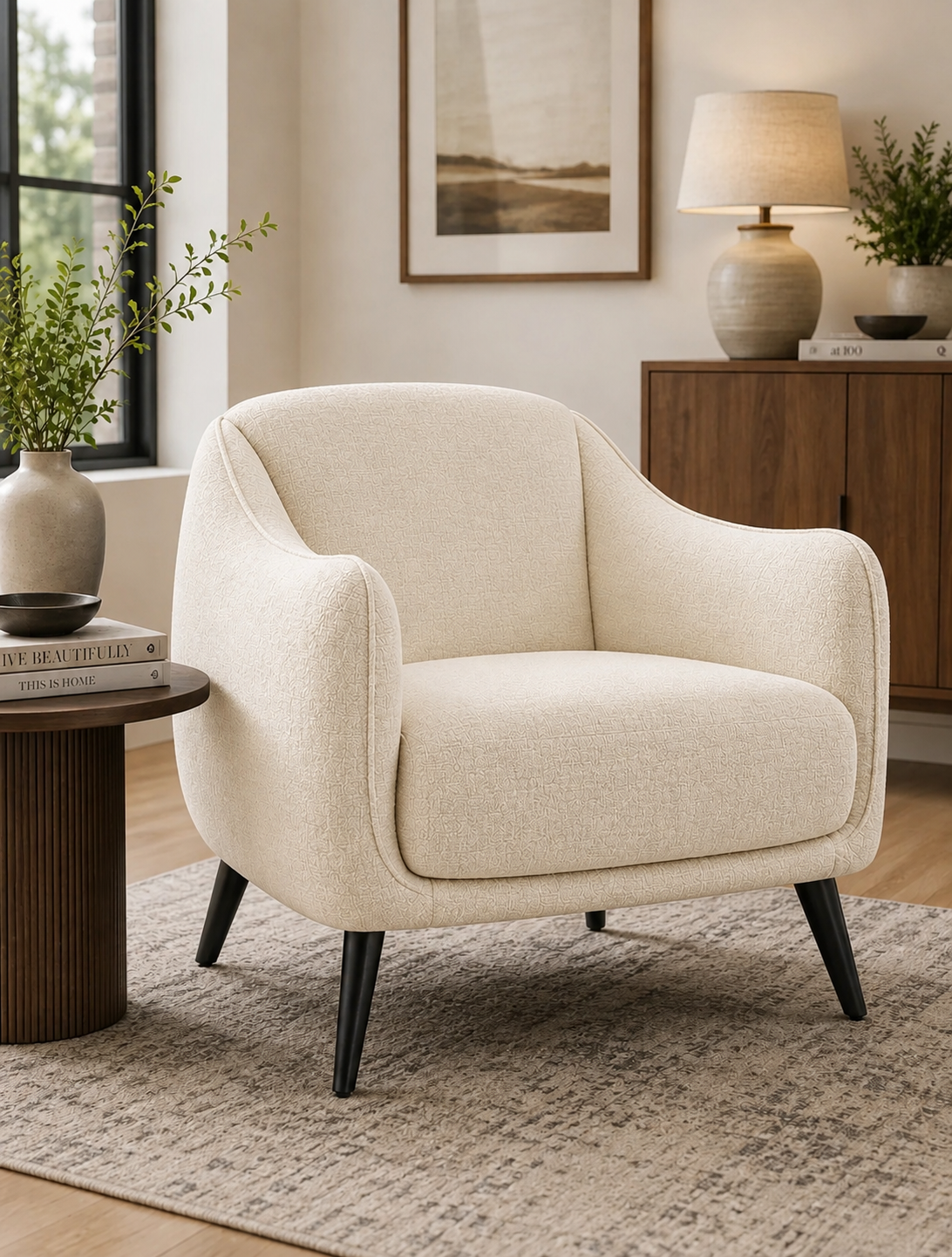 Premium Modern Accent Chair | Upholstered Lounge Chair