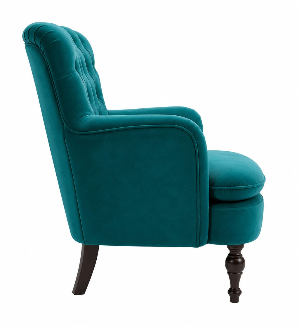 Luxury Wingback Accent Chair by raza enterprises sofa maker