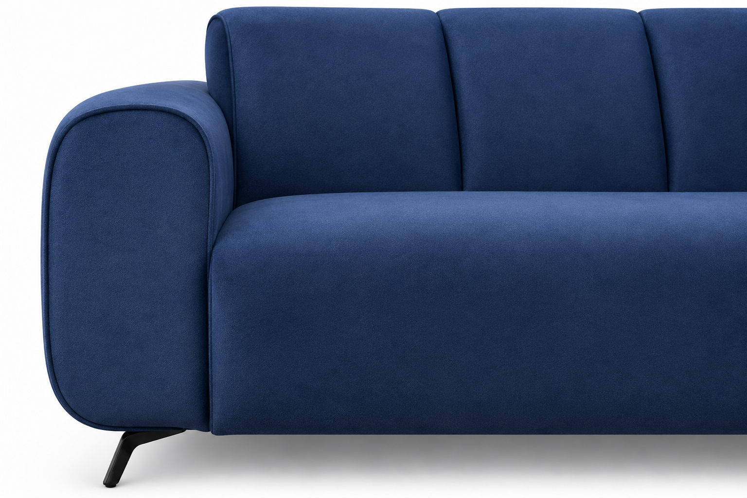 Luxury Velvet 3 Seater Sofa | Premium Fabric | Modern Living Room Couch | High Density Foam | Solid Wood Frame