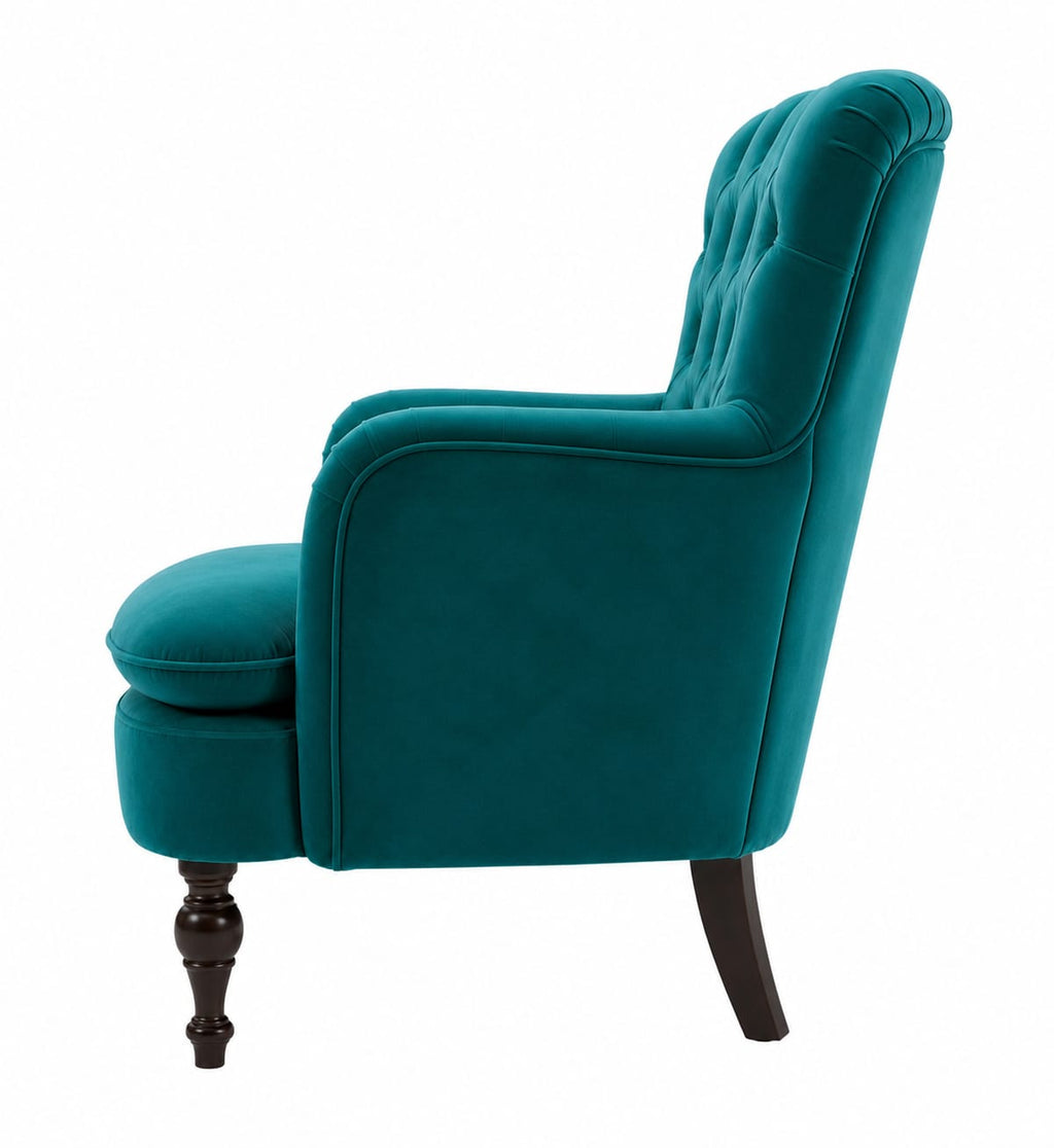 Luxury Wingback Accent Chair by raza enterprises sofa maker