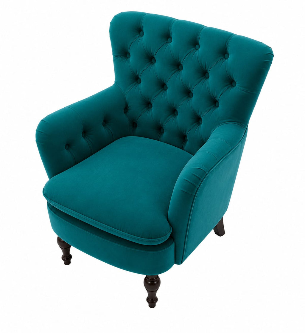 Luxury Wingback Accent Chair by raza enterprises sofa maker