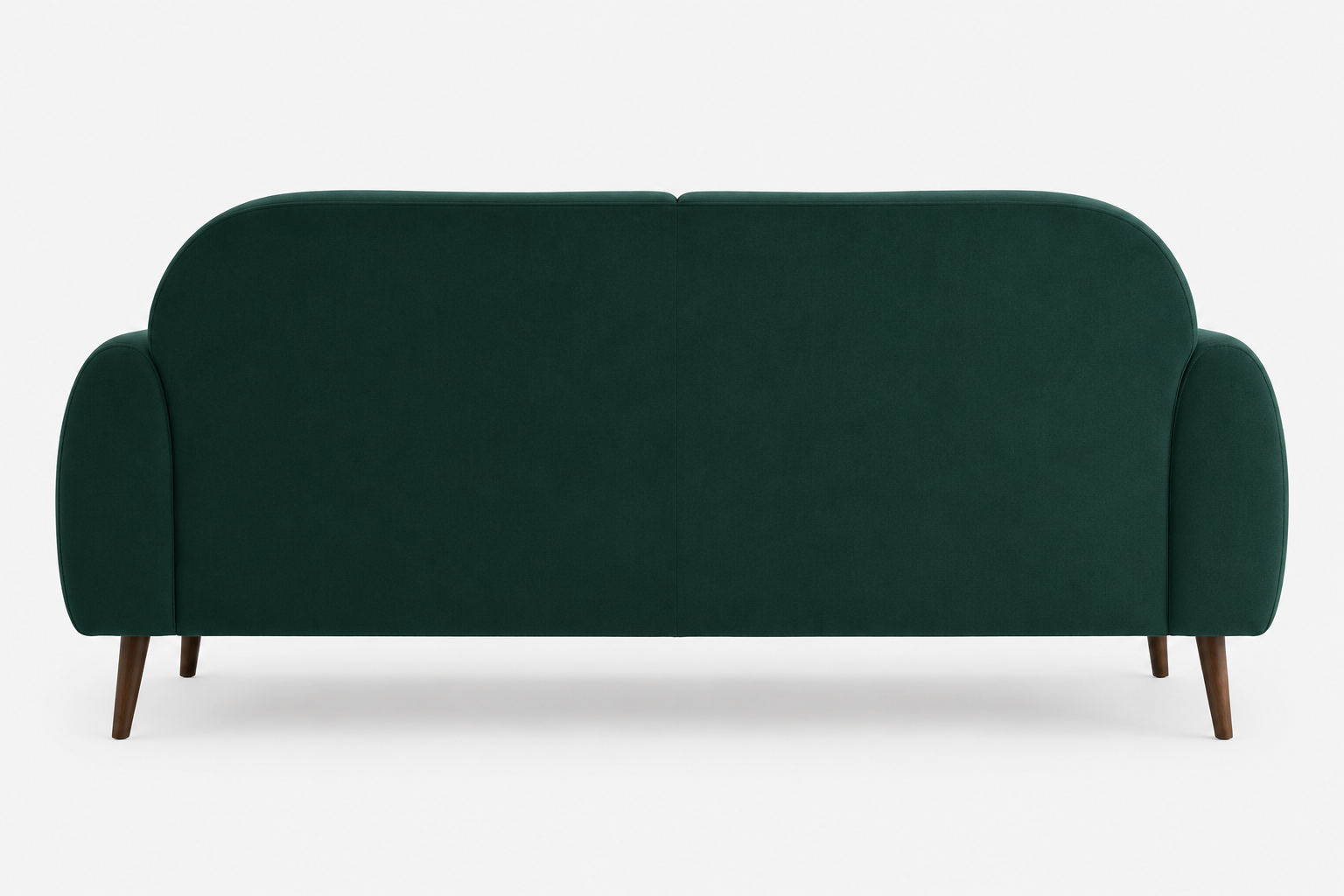 Raza Enterprises Premium Velvet Fabric 3 Seater Sofa | Modern Living Room Couch | Teal Green