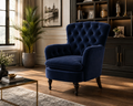 Luxury Wingback Accent Chair by raza enterprises sofa maker