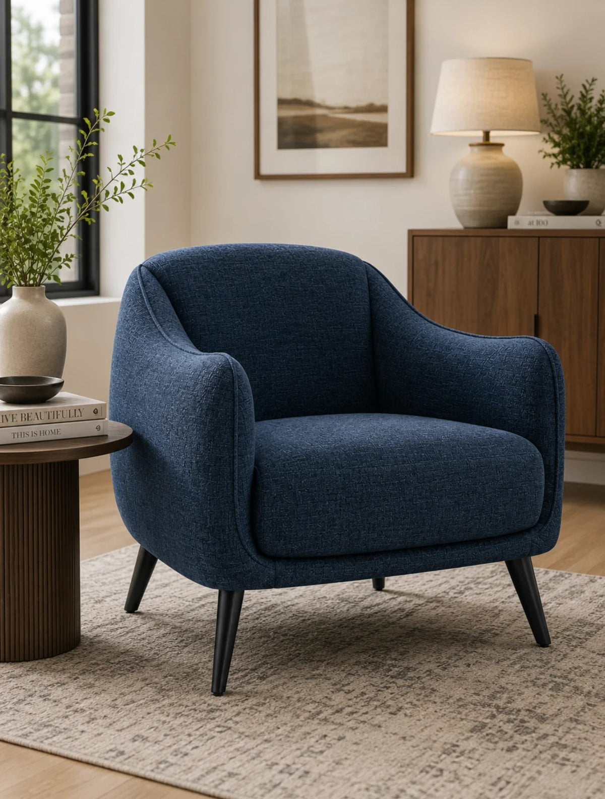 Premium Modern Accent Chair | Upholstered Lounge Chair